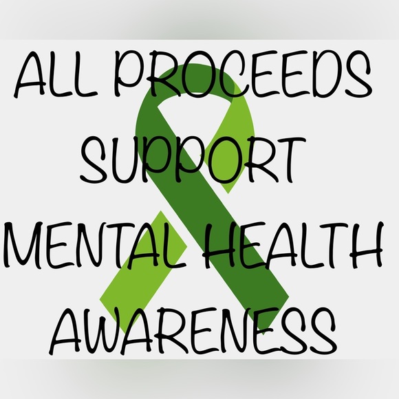 Self Care Mental Health graphic quarter zip raglan pullover sweatshirt small - Picture 10 of 10